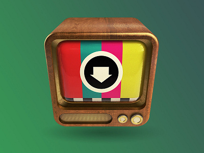 TV Shows Icon 3d icon