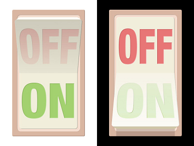 Daily UI: On/Off Switch (Day 15) 015 dailyui