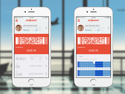 Daily UI: Boarding Pass (Day 24)