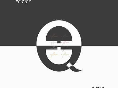 Q- A SHOE BRAND LOGO DESIGN design graphic design illustration typography