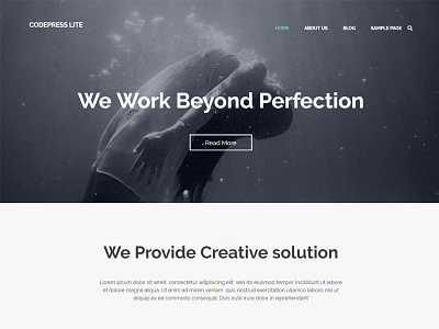 Codepress Lite WordPress Theme codepress lite codetrendy design theme ui ux wordpress