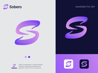 S Letter Modern Logo Concept, Branding Logo