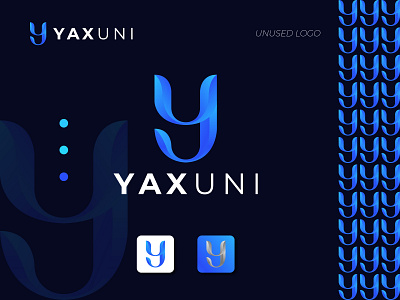 Modern Y and U Letter Logo Concept For Sell