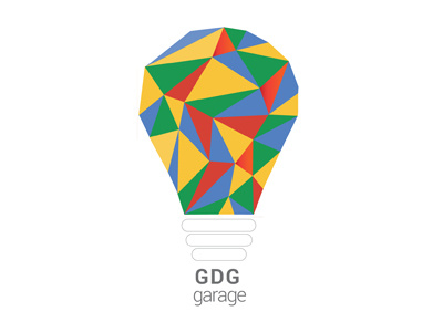 GDG garage logo design google graphic design illustration logo