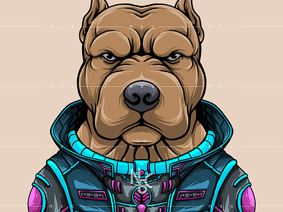 PitBull CYBER-02 . NFT Collectibles. by NSC.gd on Dribbble