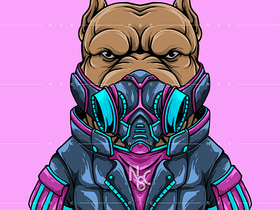 PitBull CYBER-03 . NFT Collectibles.