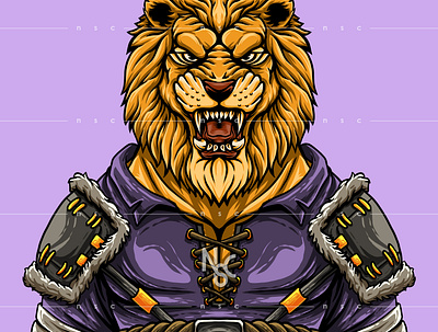 Lion JAPANESSE-03.NFT Collectibles animals armor artwork cartoon character crypto foundation illustration japanesse larvalabs lion nft nftart nftartist nftcollectibles nftcreator nifty opensea samurai tiger