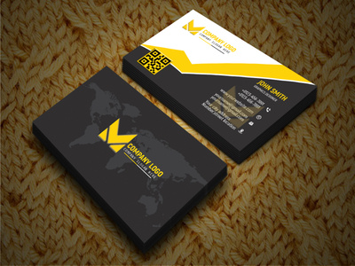 Business card by liza marjana on Dribbble