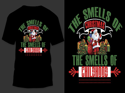 Christmas T-shirt | Typography T-shirt
