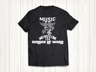 T-shirt | Music T-shirt | Typography