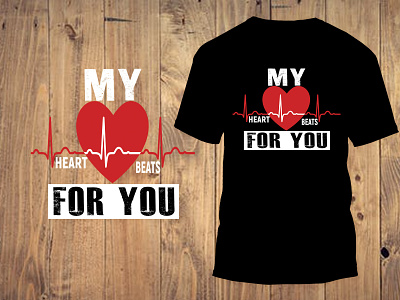 T-shirt | Valentine day T-shirt | Typography
