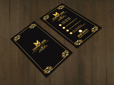 Luxury Business Cards designs, themes, templates and downloadable graphic  elements on Dribbble