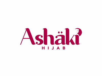Ashaki Hijab branding design graphic design logo typography