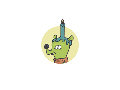 Day 31 cartoon network chowder day 31 gorgonzola icon icon design iconography illustration outline vector