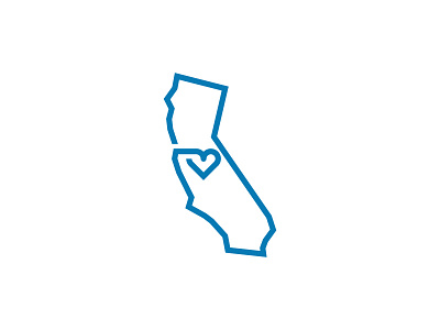 California Love aaron california draplin icon illustration lines logo thick vector