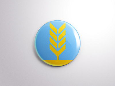 Milwaukee Flag Pin 2 branding flag illustrator industry milwaukee pin redesign vector wheat