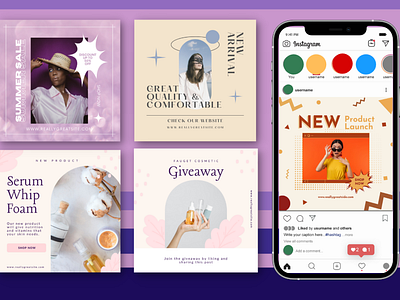 Creative Instagram post design by Ginting revo pratama putra on Dribbble