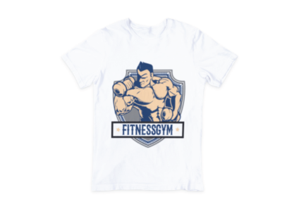 Gym t-shirt design gym