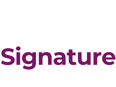 Signature Logo