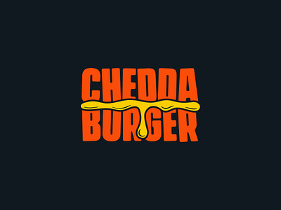 Chedda Burger Case Study branding design design graphic design logo