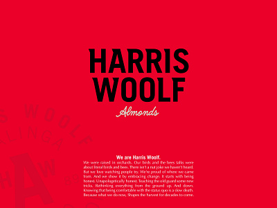 Harris Woolf Case Study