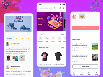 Online Shop App design e commerce figma design graphic design mobile mobile design mobile shop online app online design online story phone desing photoshop design shop t shirt ui ui design user interface ux ux design