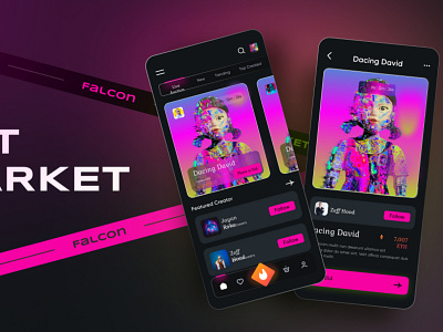 NFT Marketplace App branding crypto art design ecommerce figma design graphic design iso mobile nft nft nft mobile app nftapps photoshop design token nft ui ui design ui ux nft user interface ux ux design website