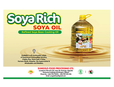 Soya rich cooking oil app branding design icon illustration logo maxwell khomani typography ui ux vector