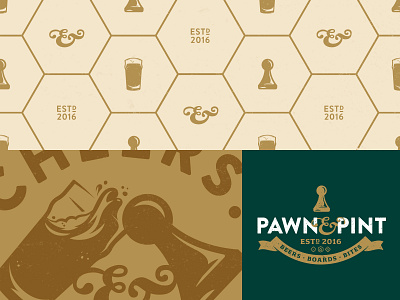 Pawn & Pint Brand Elements