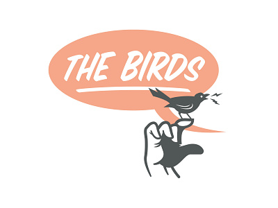 ...the birds bird hand illustration lightning speech bubble tweet vector work in progress