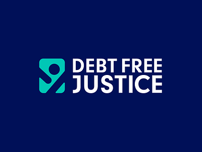 Debt Free Justice - Logo Design branding campaign design design graphic design identity design logo logo design logomark visual identity