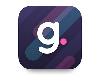 Gravy App Icon drop g spot gravy line simple