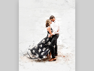 Wedding Portrait design filters gift marriage photoshop portrait wedding