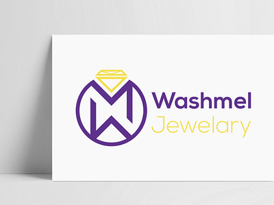 Washmel Jewelary Logo Design animation branding graphic design logo