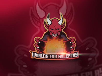 DEMON MASCOT LOGO branding demon demon logo devil devil logo graphic design logo logo design mascot mascot logo mascot logo design