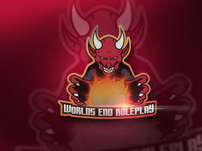 DEMON MASCOT LOGO