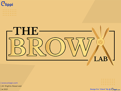 The Brown Lab Combination Mark Logo Design For Client