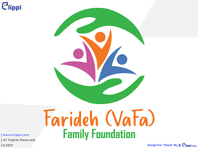 Farideh (Vafa) Family Foundation Combination Mark Logo Design best logo designer branding design graphic design logo logo design logo designer need graphic designer need logo designer new logo designs