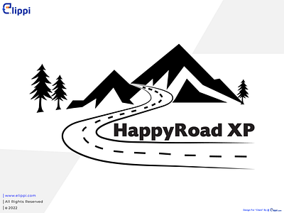 New Happy Road XP Combination Mark Logo Design For Client branding combination logo design graphic design logo logo design logo designer need combination logo need graphic designer need logo new logo designs vector