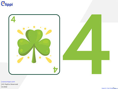Clover Playing Card Design For Client branding clover card clover card designer design graphic design need graphic designer need playing card maker playing card vector