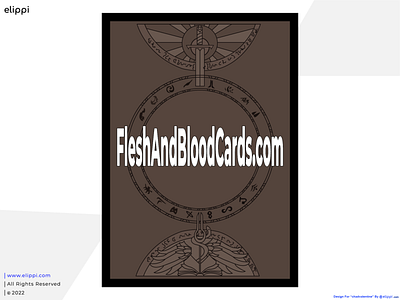 Flesh and Blood Cards Illustrated Poster Design For Client branding design graphic design need graphic designer need poster poster poster design poster designer poster maker vector