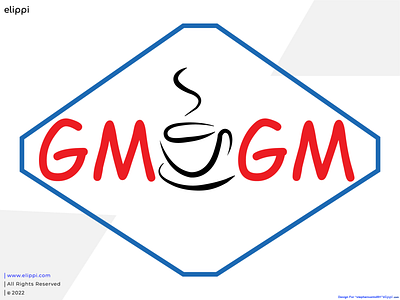 Version 1 GM Coffee Combination Mark Logo Design For Client branding combination logo design gm gm logo graphic design logo logo design logo designs logo maker need graphic designer new logo vector