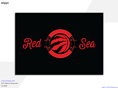 Red Sea Version 2 Combination Mark Logo Design For Client branding design elippi elippi official graphic design logo logo design logo designs logo maker need graphic designer new logo maker vector