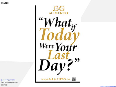 Momento.gg Quote Poster Design For Client branding design graphic design need graphic designer new quote poster poster poster designs quote quote poster vector