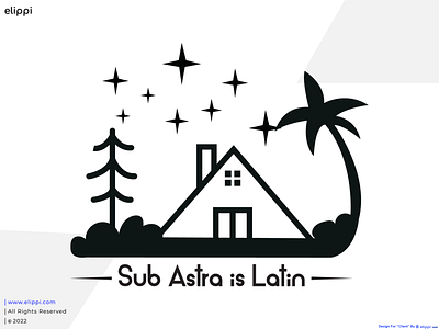Sub Astra is Latin Logo Design For Client