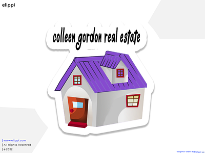 Collen Gordon Real Estate Sticker Design For Client