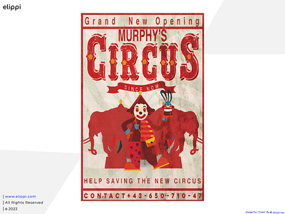 Circus Poster Design For Client