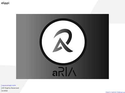 aRIA Letter Mark Logo Design For Client best logos branding design elippi elippi official graphic design letter mark logo logo logo design logo designs logo maker need graphic designer vector