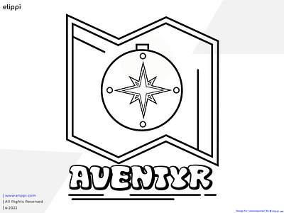 New Version of Aventyr Letter Mark Logo Design For Client branding design elippi elippi official graphic design logo logo design logo maker need graphic designer vector