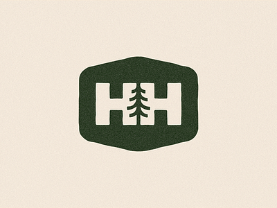 HH + Tree badge branding h logo hh logo logo minimal monogram park logo tree logo typography